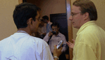 LINUS AND INDIAN JOURNALIST